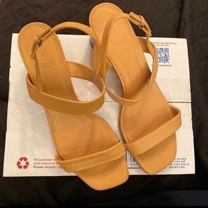 Everlane double strap sandals